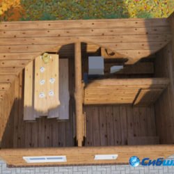 проект бани 4 на 6