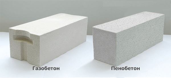 газобетонные и пенобетонные блоки